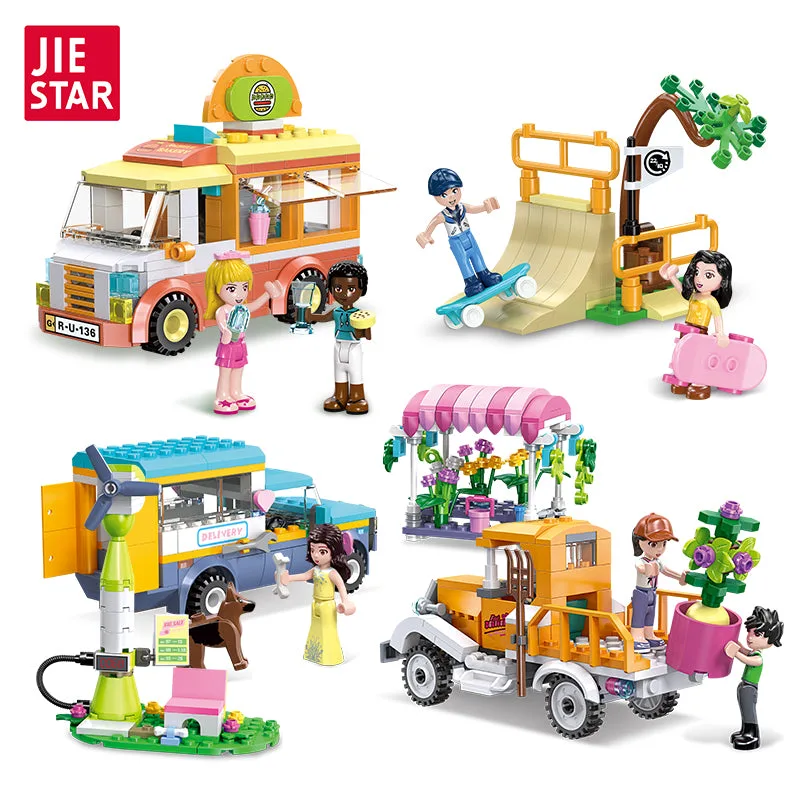 JIESTAR Ensemble de 4 poupées pour filles (JS-59235) - prix | Brick Broker