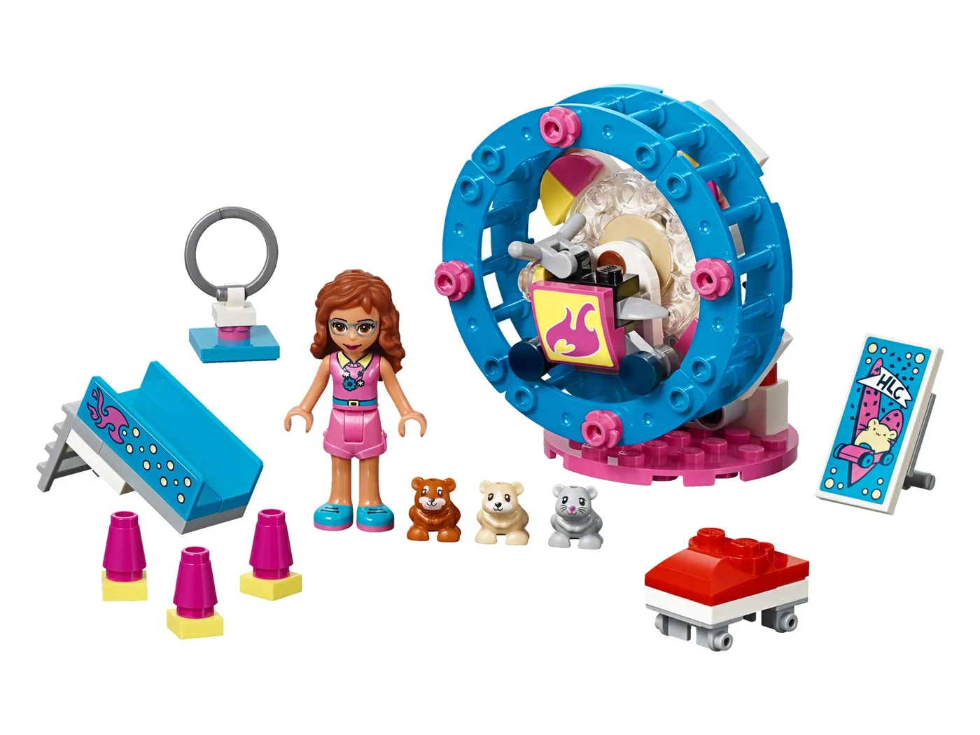 LEGO 41383 Parc de jeux du hamster d'Olivia - prix | Brick Broker