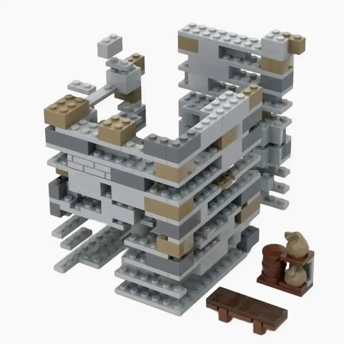 BlueBrixx Extension de donjon pour le château de Blaustein, version 2, kit de mise à jour (BB-107091) - prix | Brick Broker