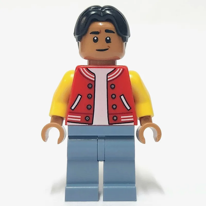 Ned Leeds, Red Letterman Jacket — dans quels sets LEGO ? (fig-014224) | Brick Broker