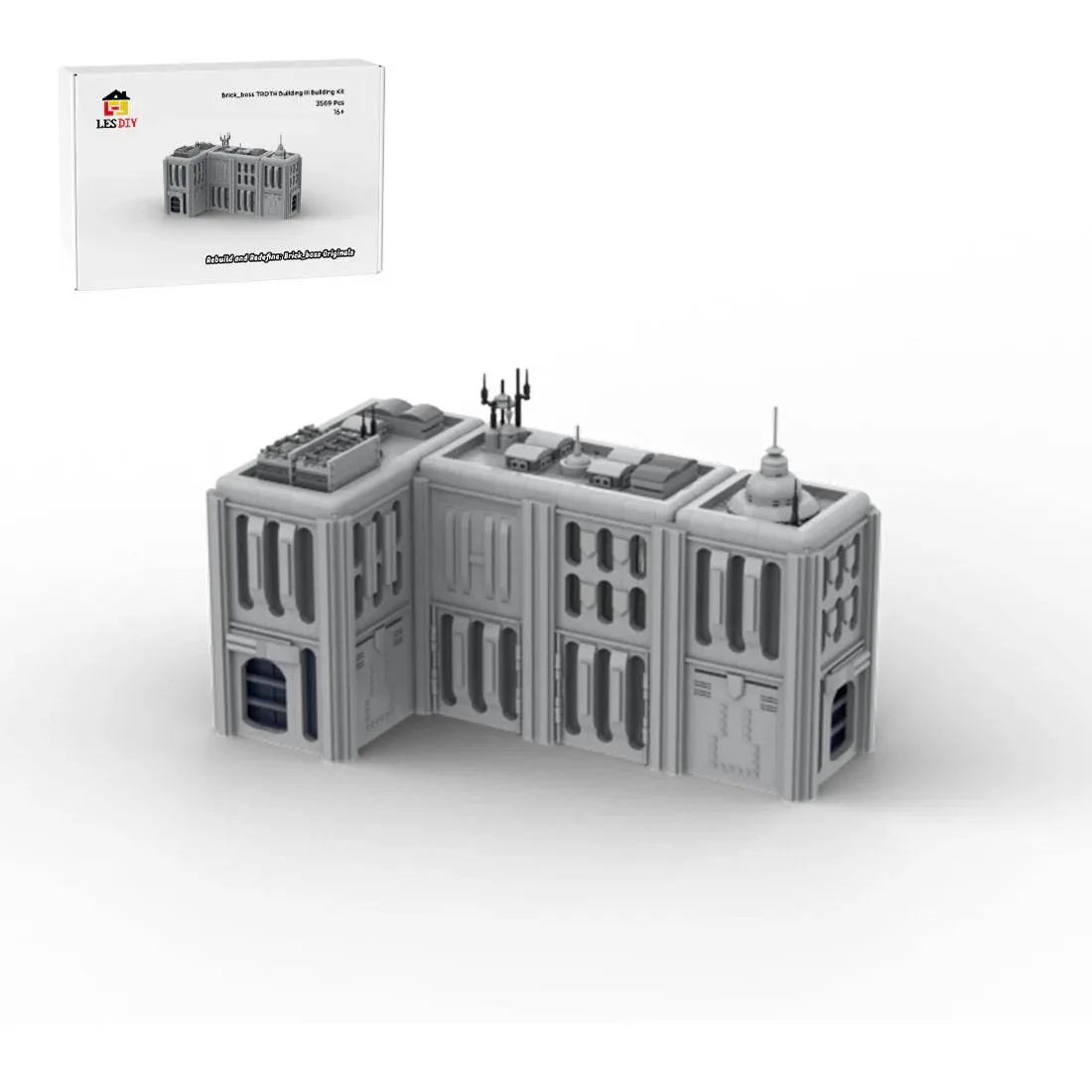 LesDiy Avant-poste Sci-Fi Modulaire III (LESDIY-3695077) - prix | Brick Broker