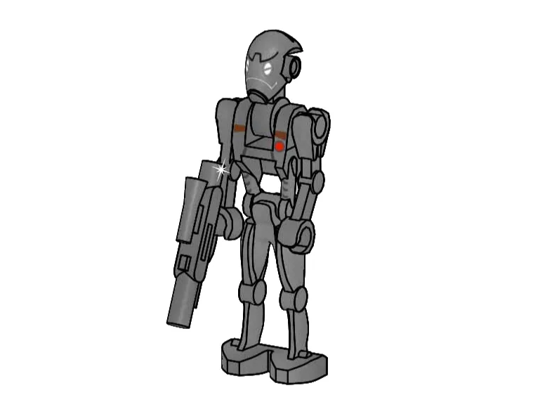 LEGO Commando Droïde (L0002235-1) - prix | Brick Broker