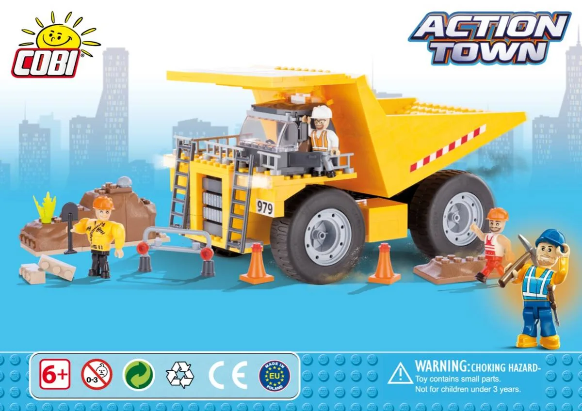 COBI Grand Camion Benne - Action Town (COBI-1665) - prix | Brick Broker