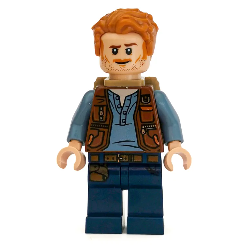 Owen Grady with Backpack — dans quels sets LEGO ? (fig-006017) | Brick Broker