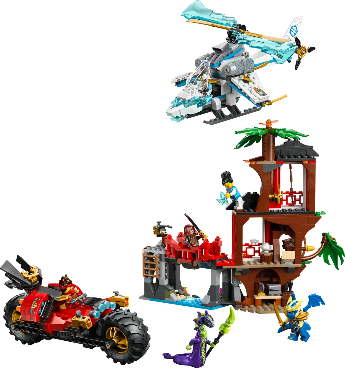 LEGO 71857 Maison dans l'Arbre de Bataille du Véhicule Ninja - prix | Brick Broker