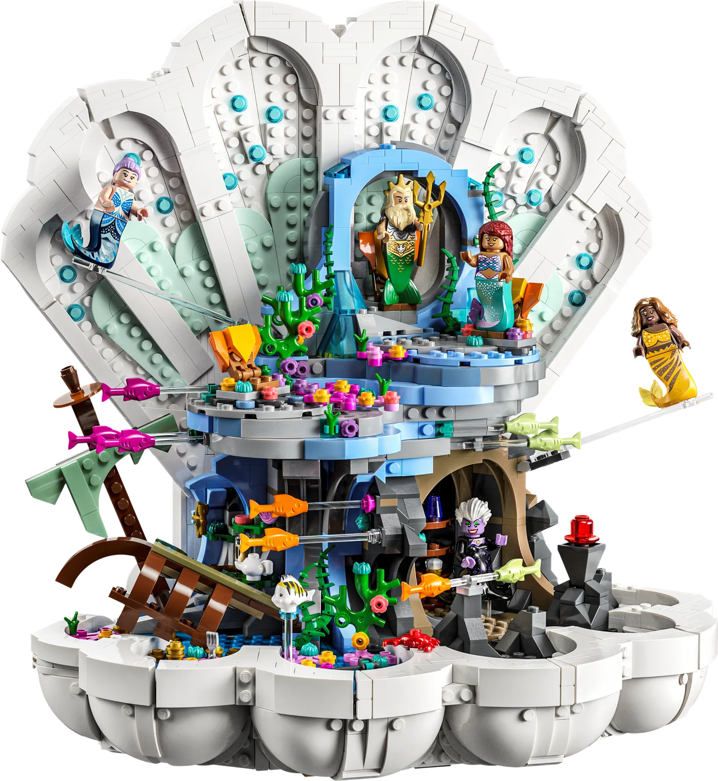 LEGO 43225 La Petite Sirène Coquillage royal - prix | Brick Broker