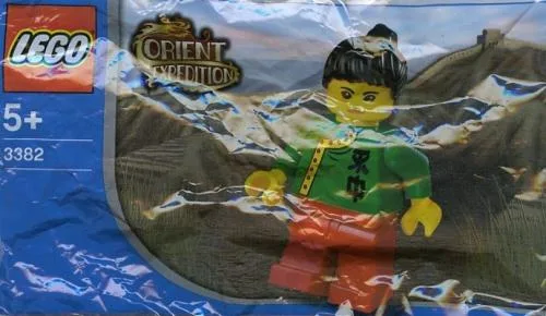 LEGO 3382 Jing Lee le Voyageur Promotionnel Chupa Chups - prix | Brick Broker