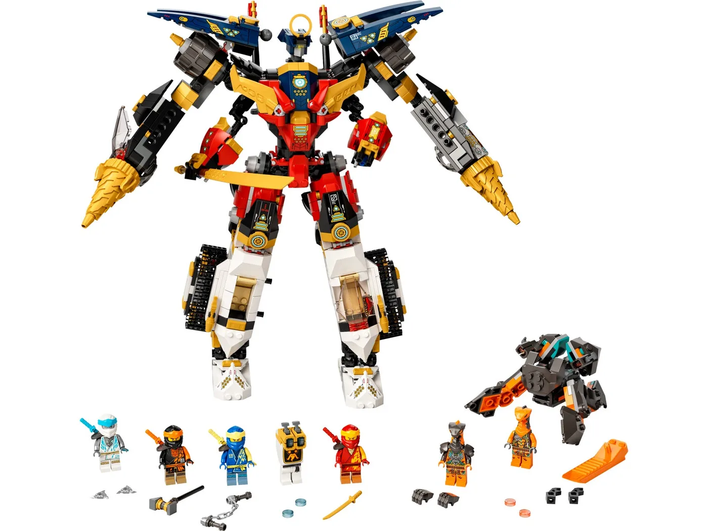 LEGO 71765 Meca Ninja Combo Ultra - prix | Brick Broker