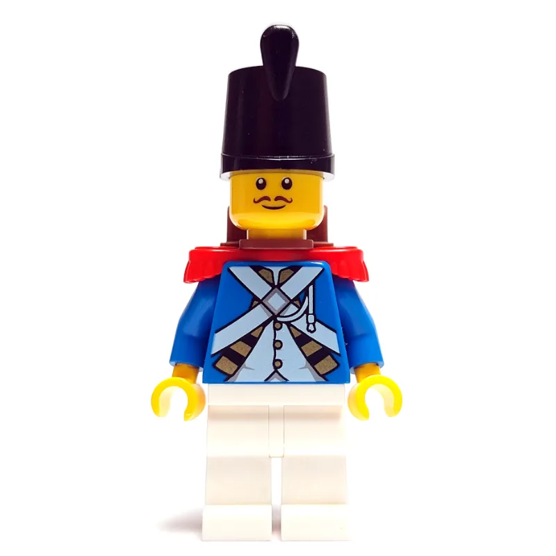 Soldier (Bluecoat) - Backpack, Red Epaulette,… — minifigurine LEGO | Brick Broker