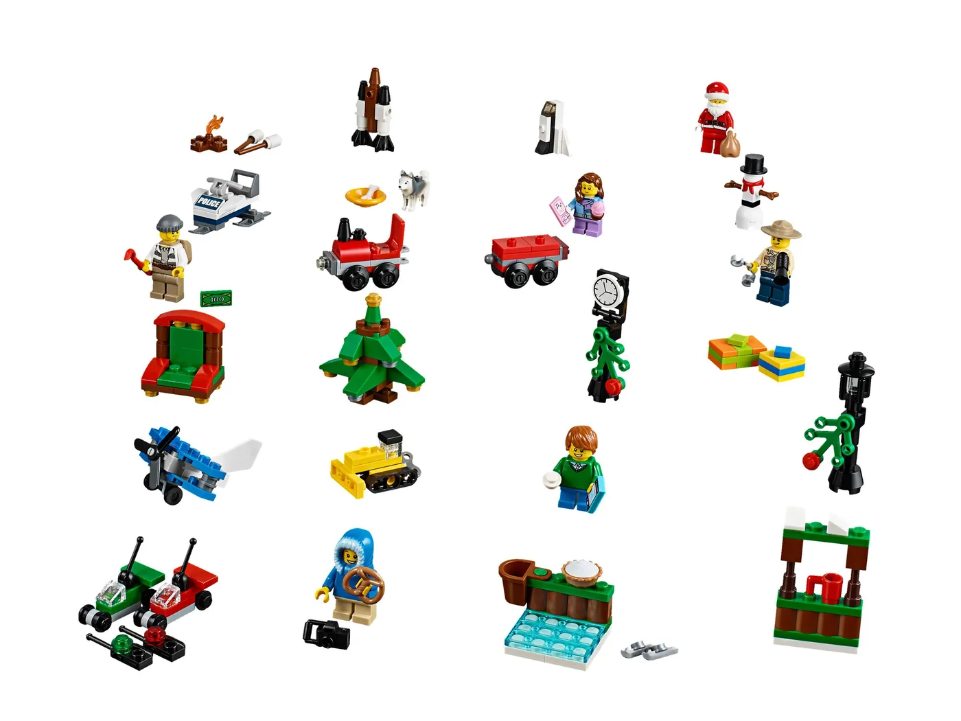60099 Calendrier de l'Avent LEGO City 2015 - prix | Brick Broker