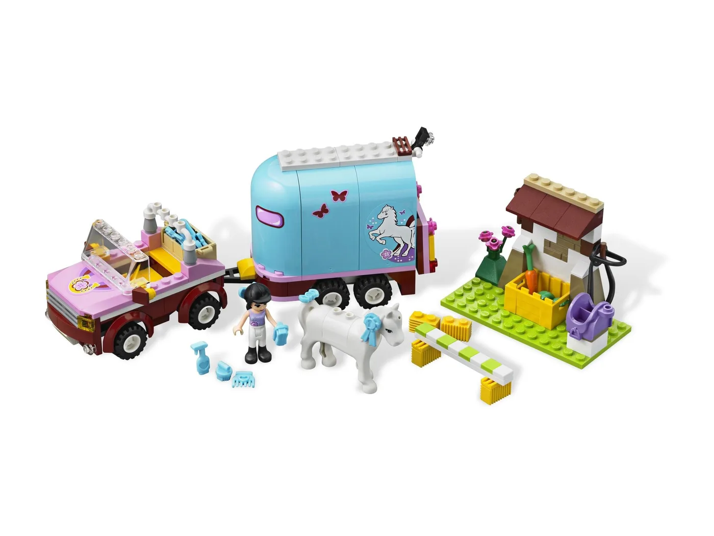 LEGO 3186 La Remorque à Chevaux d'Emma - prix | Brick Broker