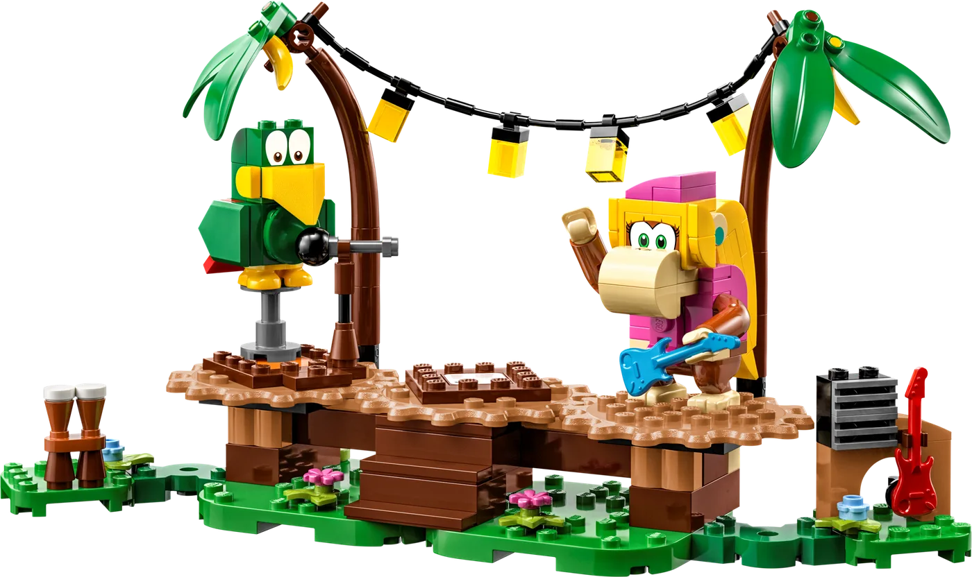 LEGO 71421 Pack d'extension Dixie Kong et le récital dans la jungle - prix | Brick Broker