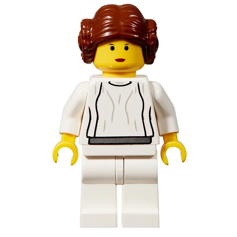 Princess Leia, White Robe, Yellow Skin (3626b… — minifigurine LEGO | Brick Broker