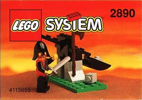 LEGO 2890 Bombardier de pierre - prix et où acheter | Brick Broker