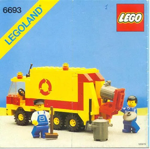 Dans le même style que le LEGO Camion poubelle (6693-1) | Brick Broker