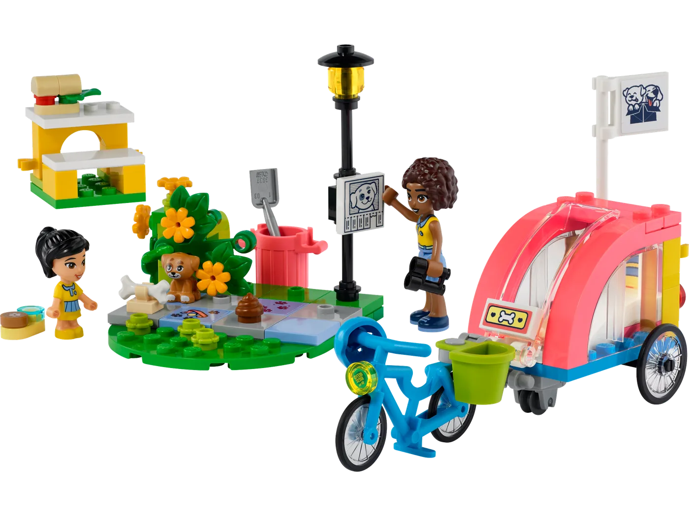 LEGO 41738 Moto de sauvetage de chiens - prix | Brick Broker