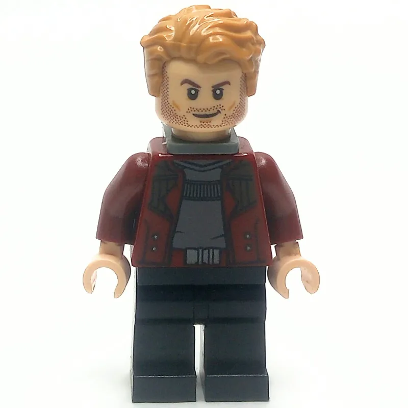 Star-Lord in Dark Red Outfit with Open Jacket… — minifigurine LEGO | Brick Broker