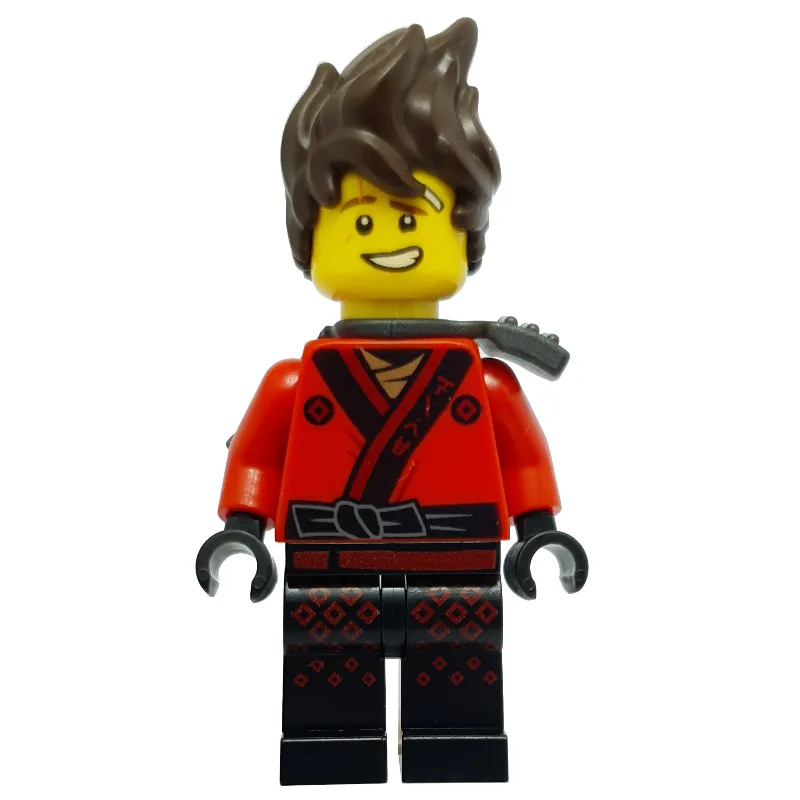 Kai with Hair and Shoulder Armor (LEGO Ninjag… — minifigurine LEGO | Brick Broker