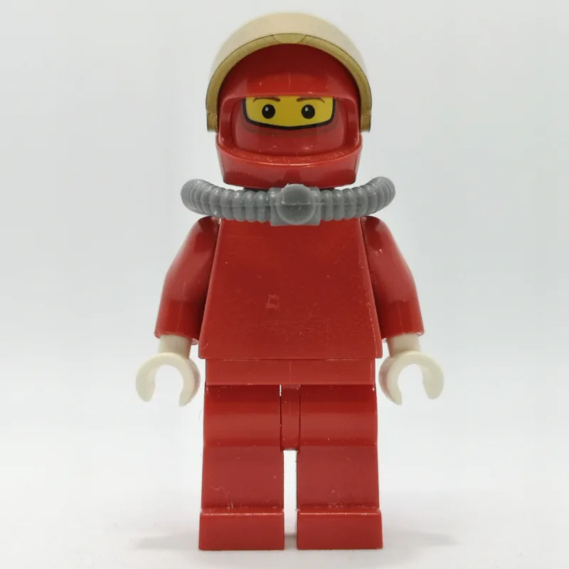 Pit Crew, Red Torso, Red Legs, Ferrari,  Scub… — minifigurine LEGO | Brick Broker