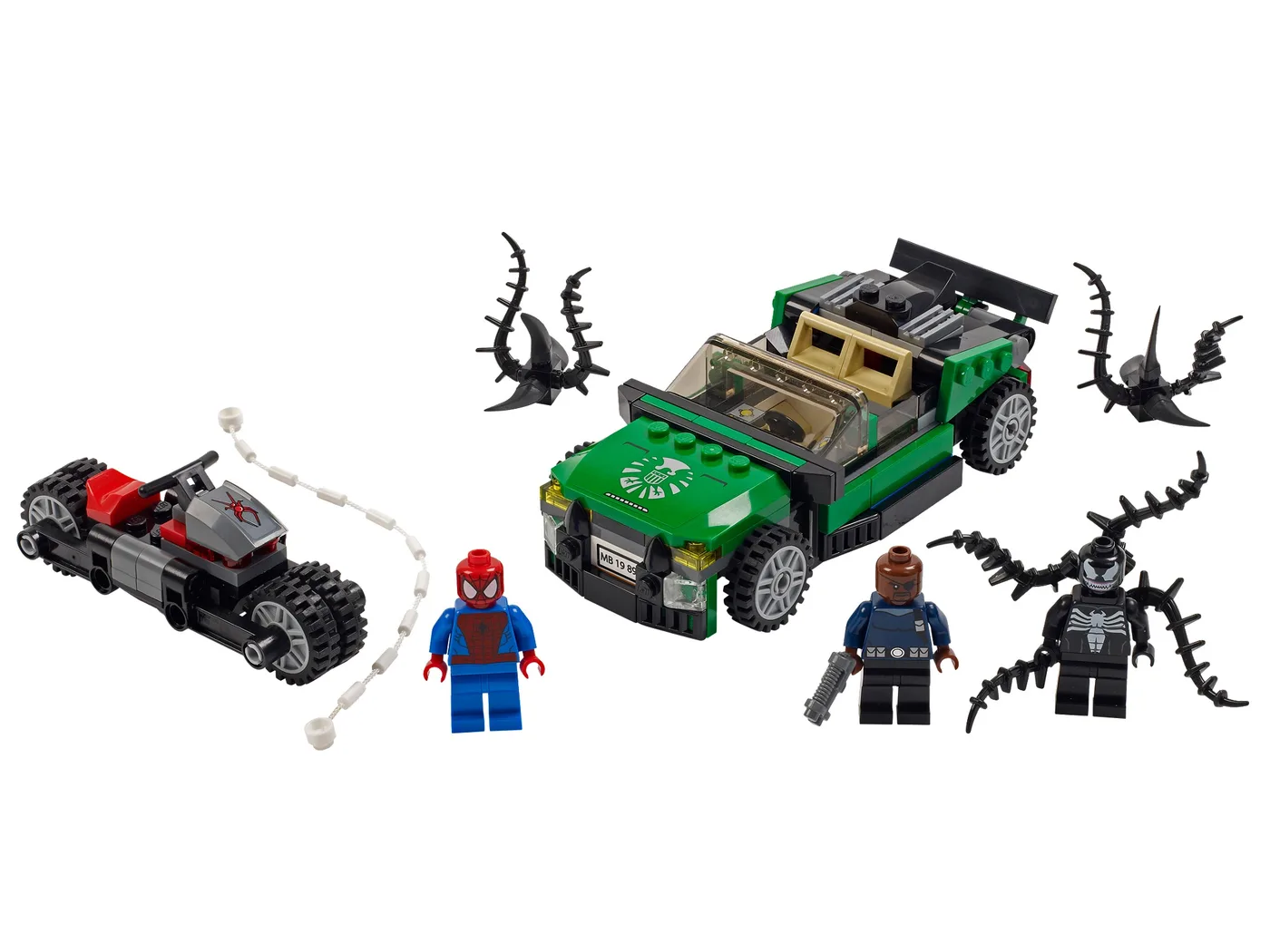 LEGO 76004 Spider-Man : Course-poursuite du Spider-Cycle - prix | Brick Broker