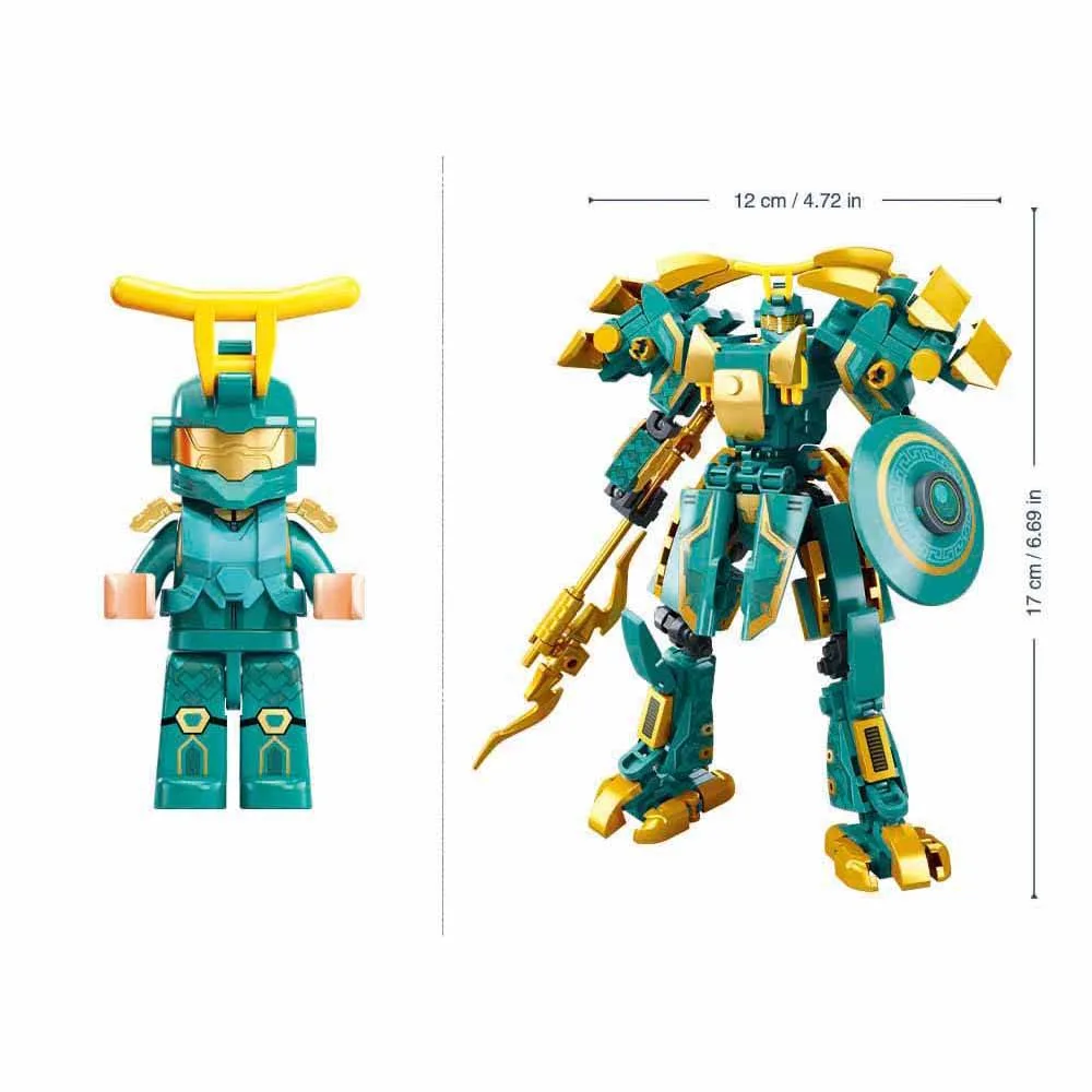 Sluban Exosuit classique des montagnes et des mers Dragon Azur (SLB-M38-B1275) - prix | Brick Broker