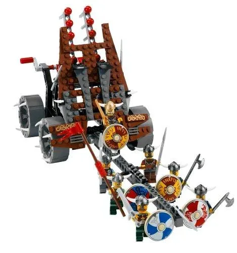 LEGO 7020 Armée de Vikings avec Chariot d'Artillerie Lourde - prix | Brick Broker