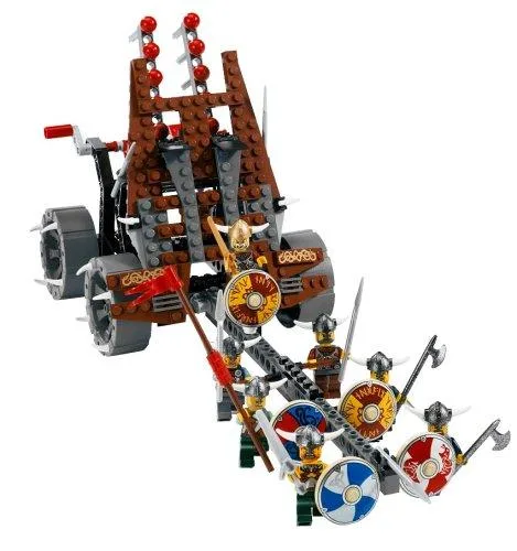 LEGO 7020 Armée de Vikings avec Chariot d'Artillerie Lourde - prix | Brick Broker