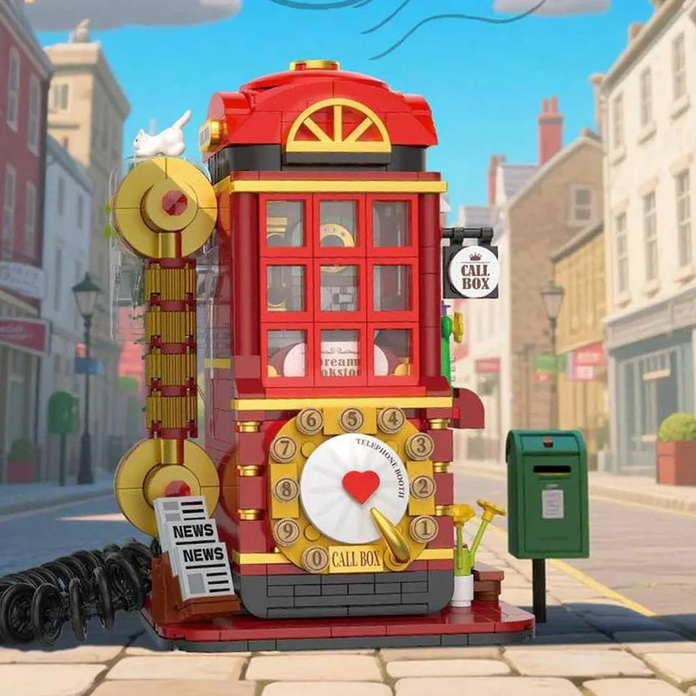 ZHEGAO Cabine téléphonique vintage (ZHE-662050) - prix | Brick Broker
