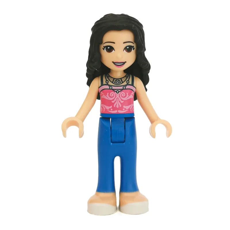 Emma - Dark Pink Top, Blue Trousers — dans quels sets LEGO ? (fig-002651) | Brick Broker