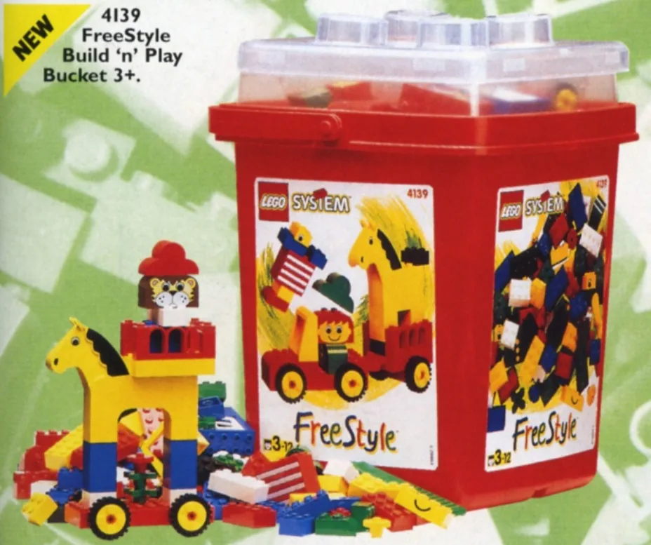 LEGO 4139 Seau Freestyle - prix et où acheter | Brick Broker