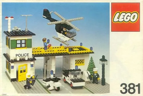 LEGO 381 Commissariat de police - prix et où acheter | Brick Broker