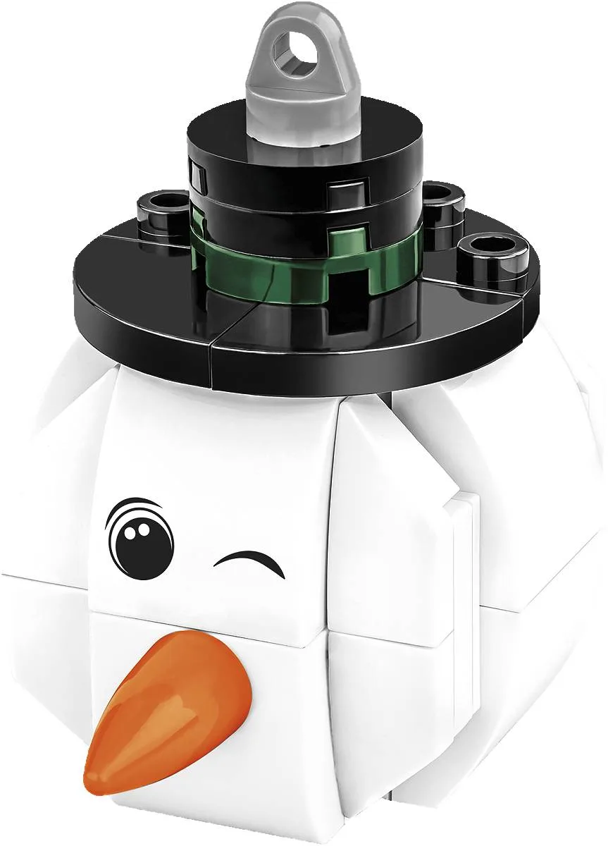 COBI Décorations de sapin de Noël - Bonhomme de neige (COBI-20012) - prix | Brick Broker