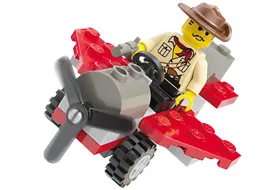 LEGO 5911 L'avion de Johnny Thunder - prix | Brick Broker