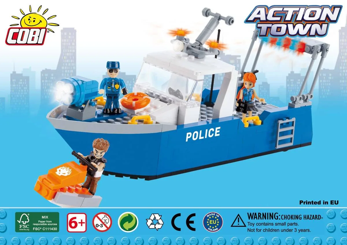 COBI Bateau de patrouille de police (COBI-1577) - prix | Brick Broker