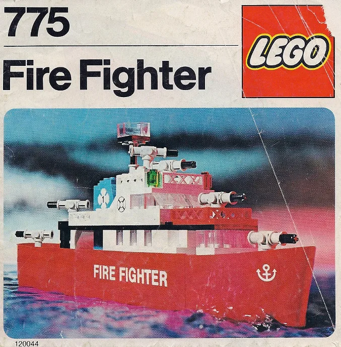 LEGO 775 Bateau de pompier - prix et où acheter | Brick Broker