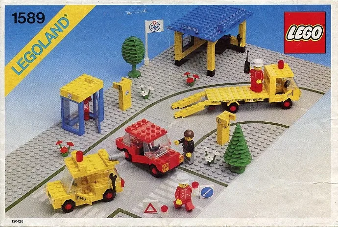 LEGO 1589 Assistance Dépannage (Version TCS) - prix | Brick Broker