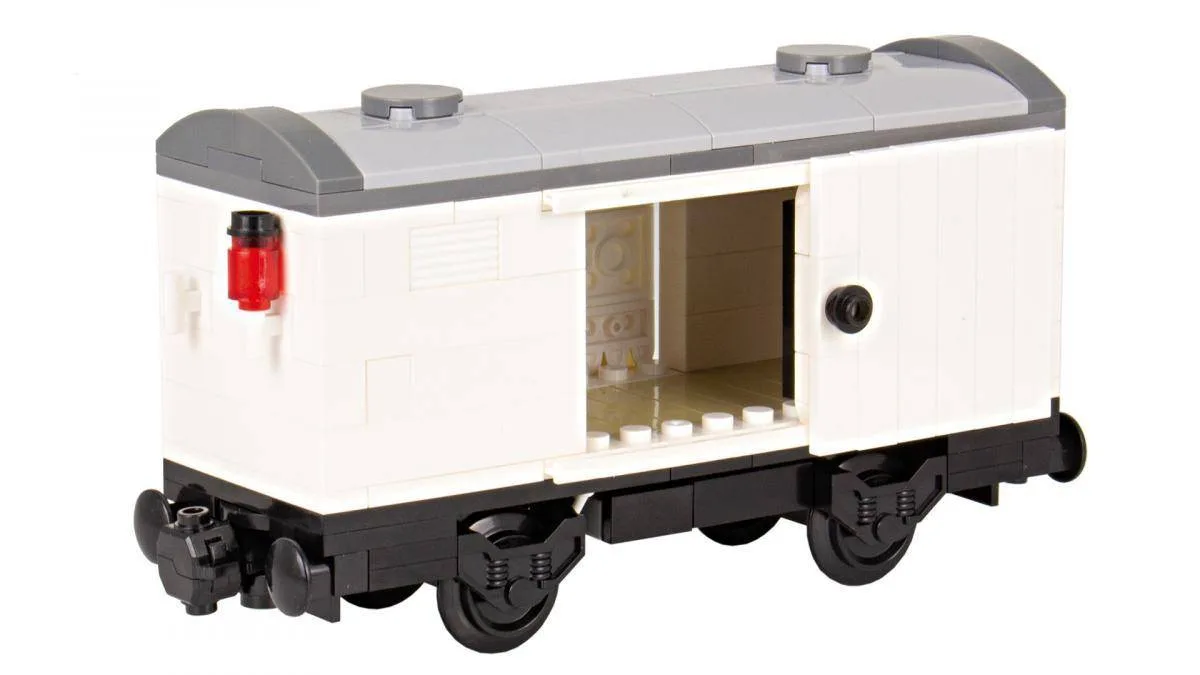 BlueBrixx Wagon frigorifique blanc (BB-100842) - prix | Brick Broker