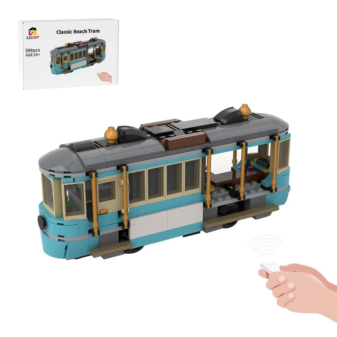 LesDiy Tramway de plage classique (LESDIY-3738589) - prix | Brick Broker