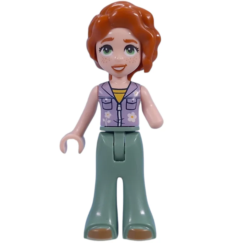 Autumn - Lavender Top, Sand Green Pants, Flow… — minifigurine LEGO | Brick Broker