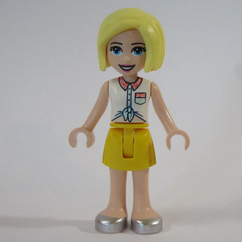 Roxy - White Shirt, Yellow Skirt — dans quels sets LEGO ? (fig-012793) | Brick Broker