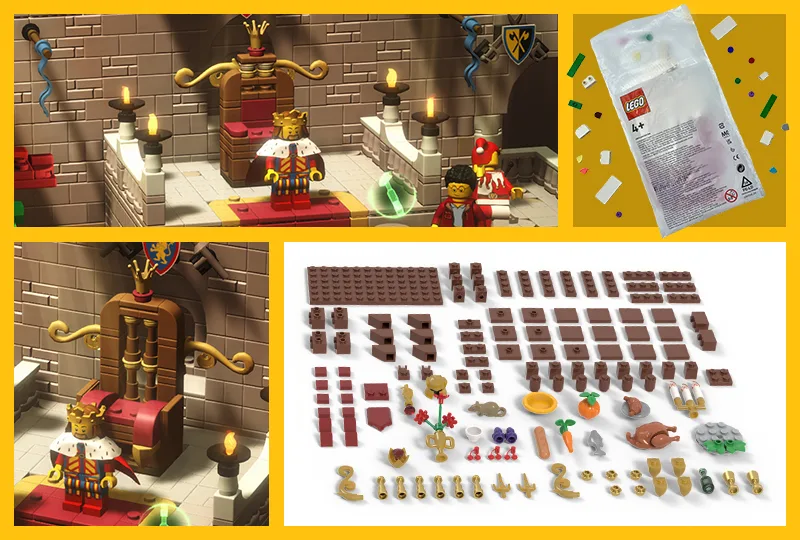 LEGO Trône Médiéval (EG00017-1) - prix et où acheter | Brick Broker