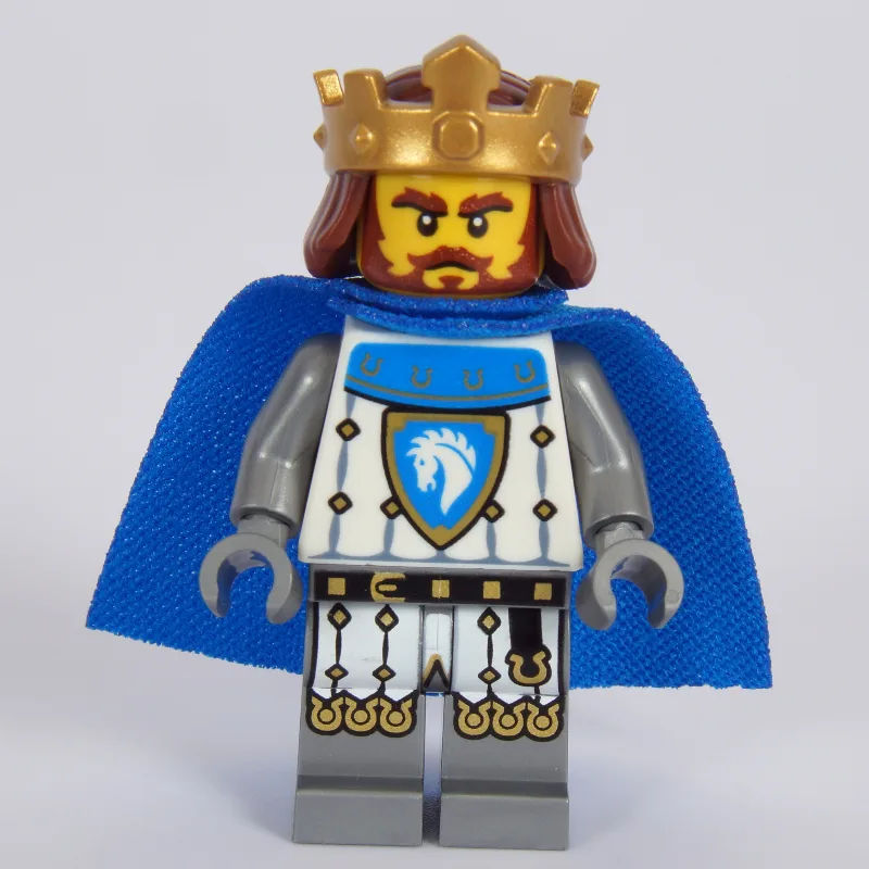 King, Armor with White Tunic, Crown — dans quels sets LEGO ? (fig-016597) | Brick Broker