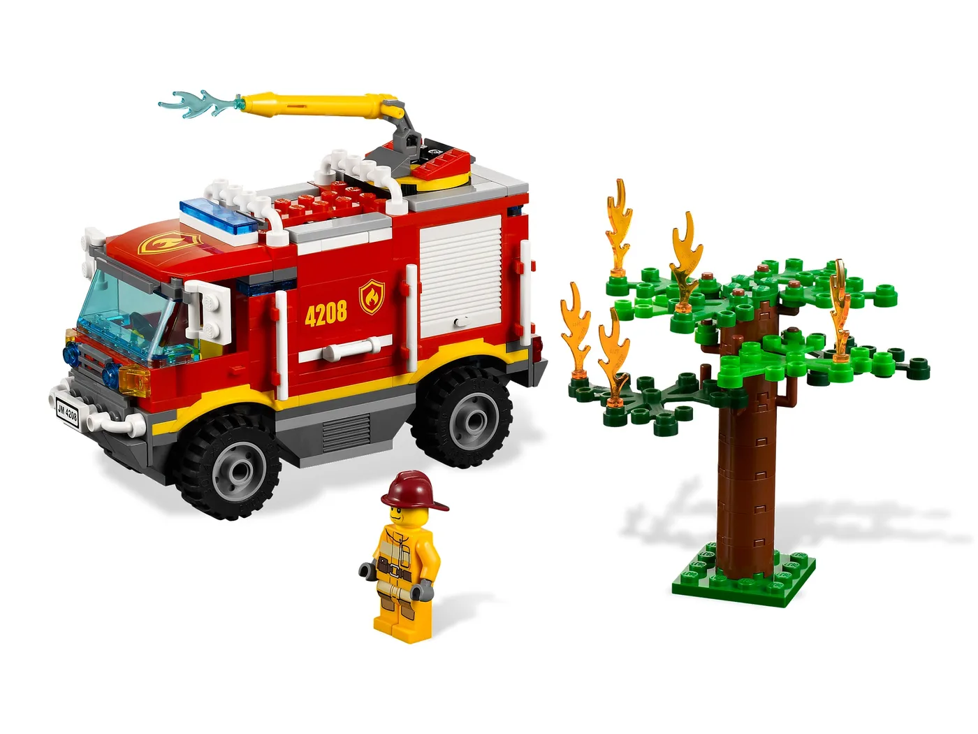 LEGO 4208 Camion de pompiers 4x4 - prix et où acheter | Brick Broker