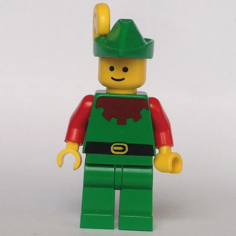 Forestman (Forestmen) - Red, Yellow Plume — minifigurine LEGO | Brick Broker
