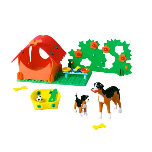 LEGO 3150 Terrain de jeu pour chiots - prix | Brick Broker