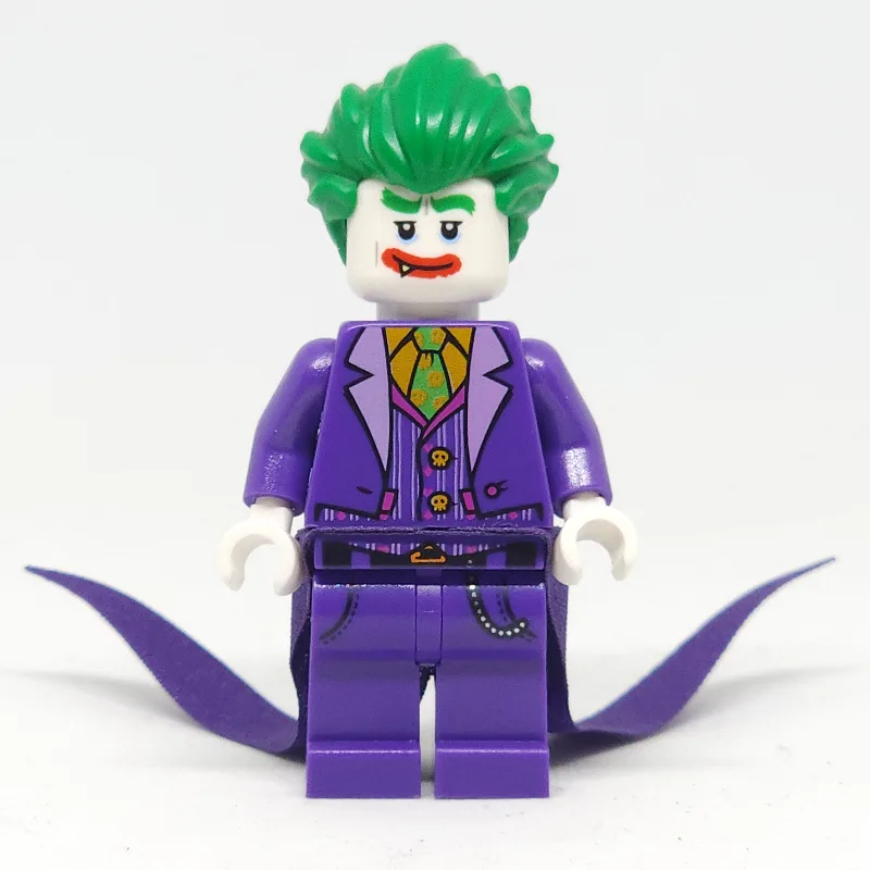 The Joker with Long Coattails, and Fang — minifigurine LEGO | Brick Broker