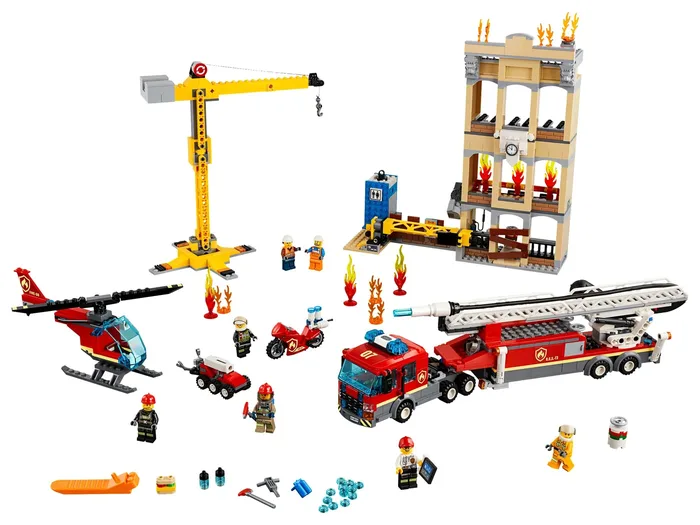 LEGO 60216 Brigade de pompiers du centre-ville - prix | Brick Broker