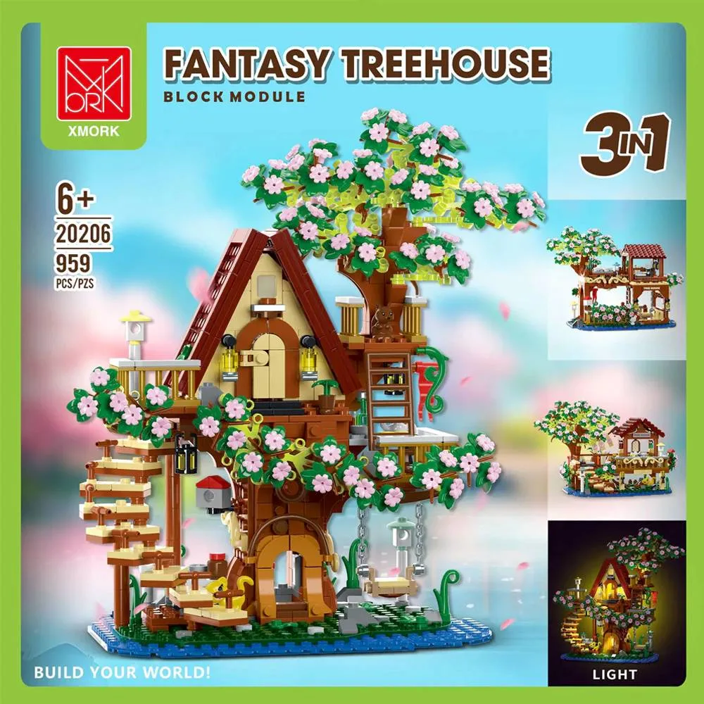 Mork Maison dans les arbres fantastique 3 en 1 (MOR-020206) - prix | Brick Broker