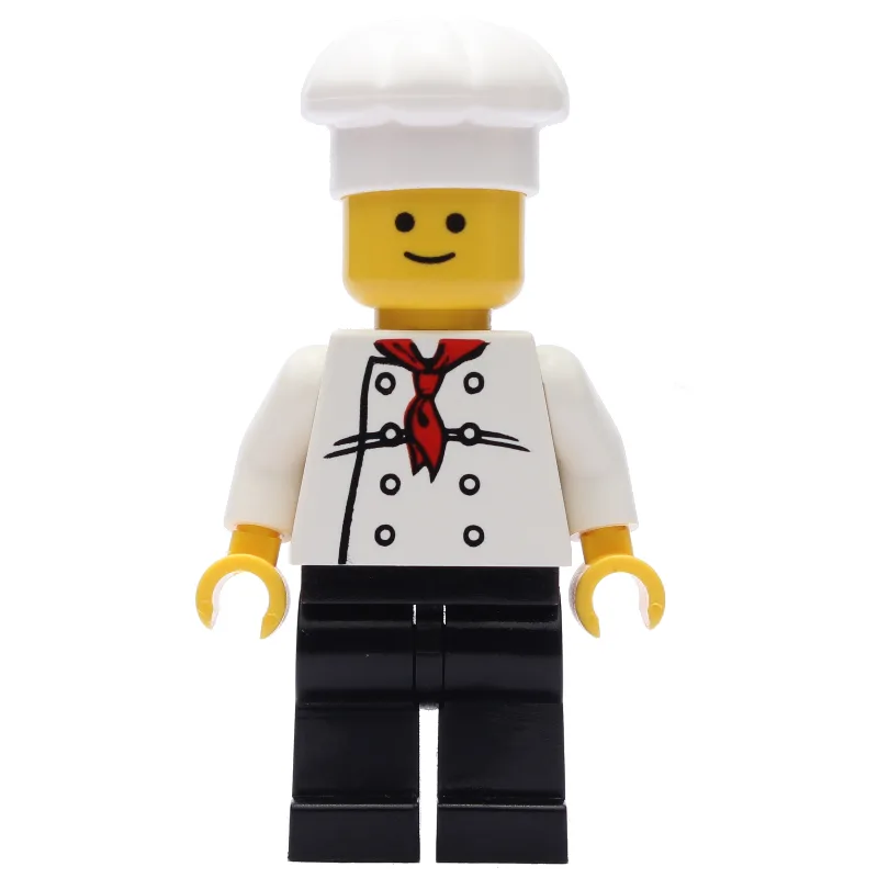 Chef - White Torso, Black Legs — dans quels sets LEGO ? (fig-009460) | Brick Broker