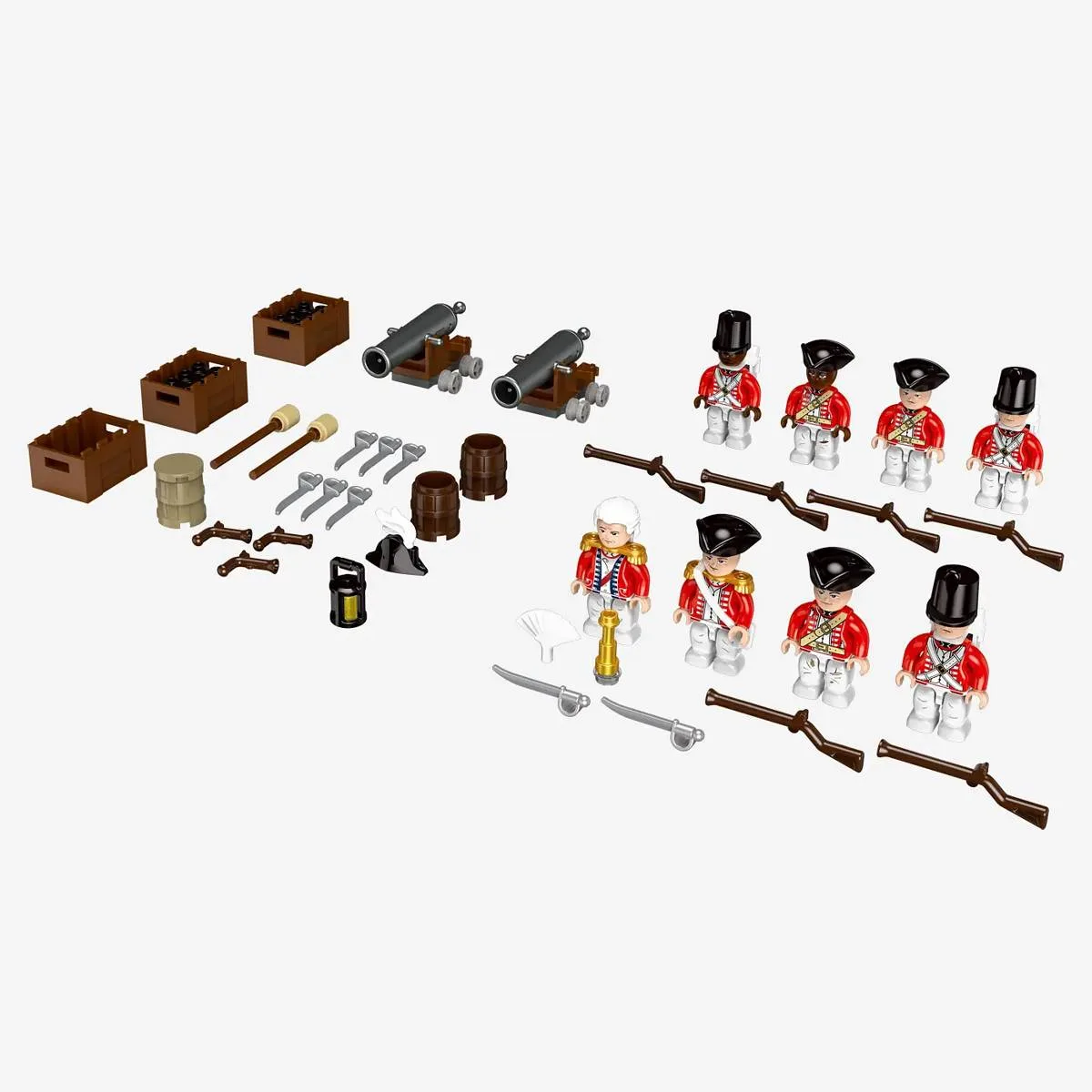 BlueBrixx Pack de Figurines Pirates - Soldats (BB-107552) - prix | Brick Broker